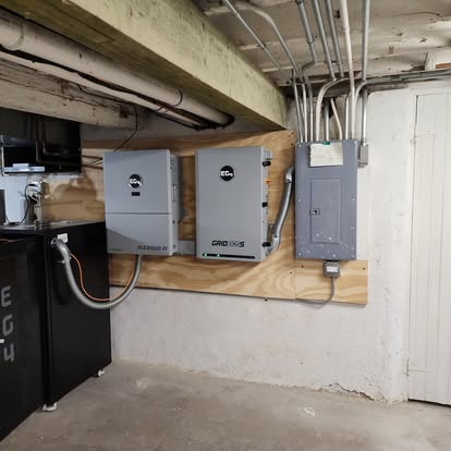 Generator installation